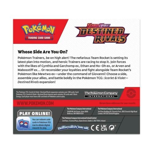 Pokemon TCG: Scarlet & Violet - Destined Rivals Booster Display Box - 36 Packs