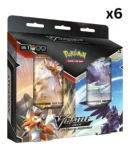 Pokemon TCG V Battle Deck Lycanroc vs Corviknight x6