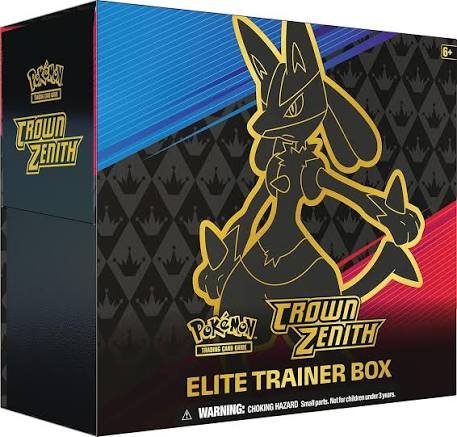 Crown Zenith Elite Trainer Box - Crown Zenith (CRZ)