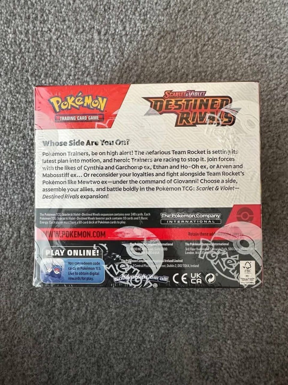 Scarlet & Violet: Destined Rivals Booster Box 3 Scarlet & Violet: Destined Rivals Booster Box - Image 3