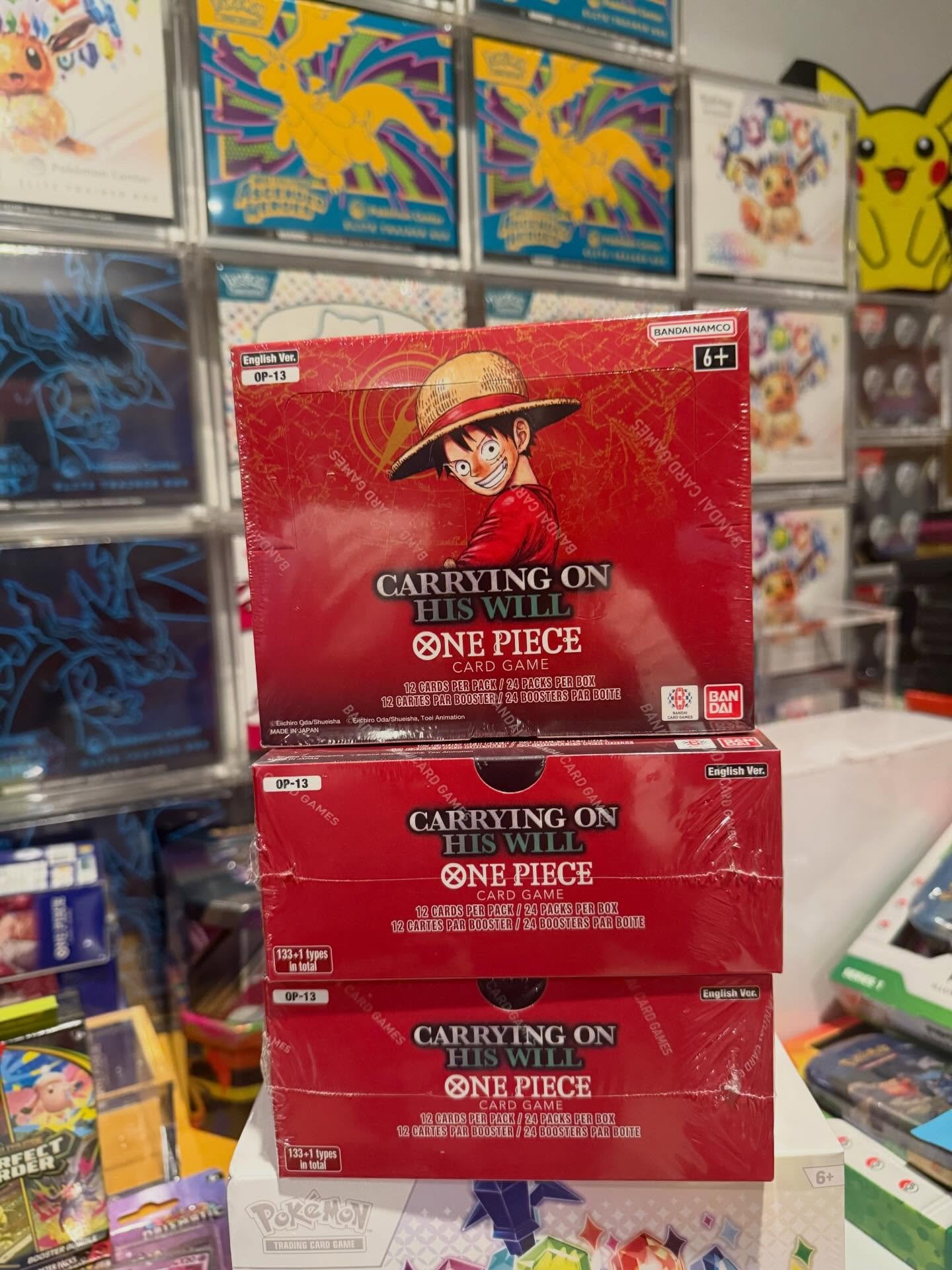 One Piece TCG: Carrying On His Will Booster Pack - Carrying On His Will (OP13) 3 One Piece TCG: Carrying On His Will Booster Pack - Carrying On His Will (OP13) - Image 3