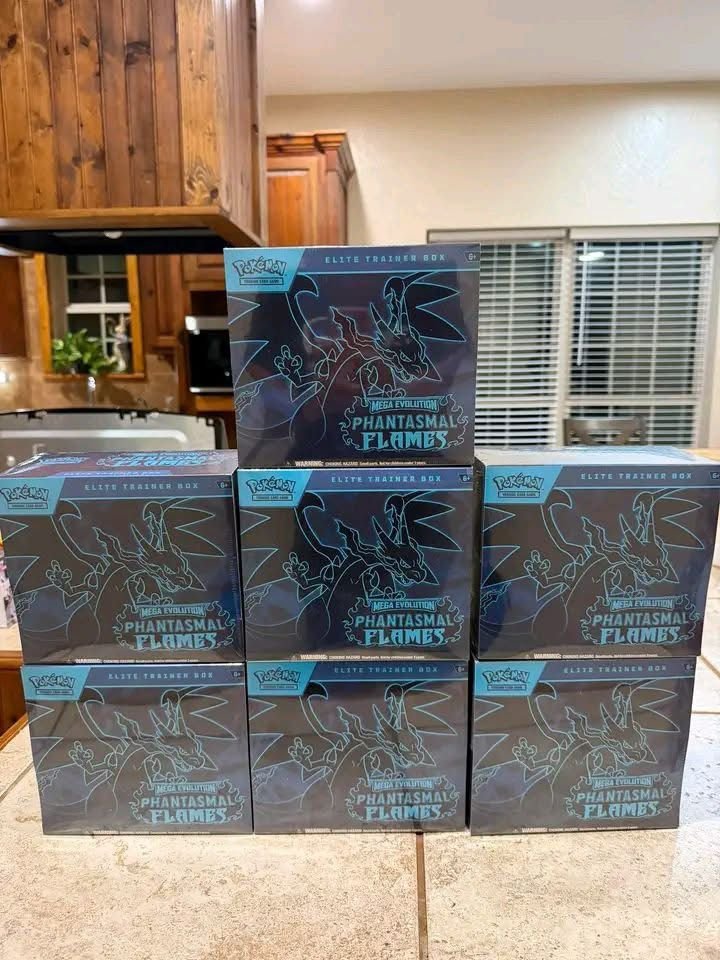 Phantasmal Flames Elite Trainer Box - ME02: Phantasmal Flames (PFL)