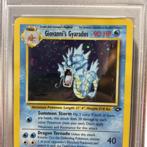 Giovanni's Gyarados - PSA 8 - 5/132