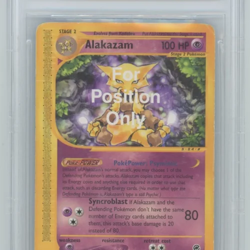 BGS (AUTHENTIC) Alakazam R (For Position Only) 2002 Pokemon Expedition (#0012379080)