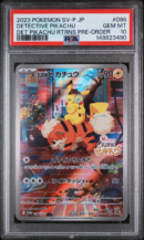 PSA 10 DETECTIVE PIKACHU DET PIKACHU RTRNS PRE-ORDER