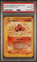 PSA 10 DUGTRIO-REV.FOIL