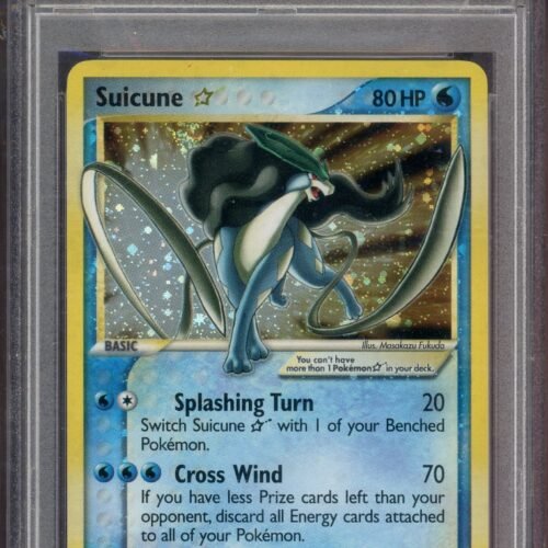PSA 9 SUICUNE-HOLO EX UNSEEN FORCES