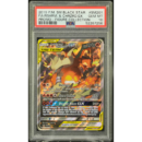 Reshiram & Charizard GX SM201 Figure Collection Promo - 2019 Pokemon - PSA 10