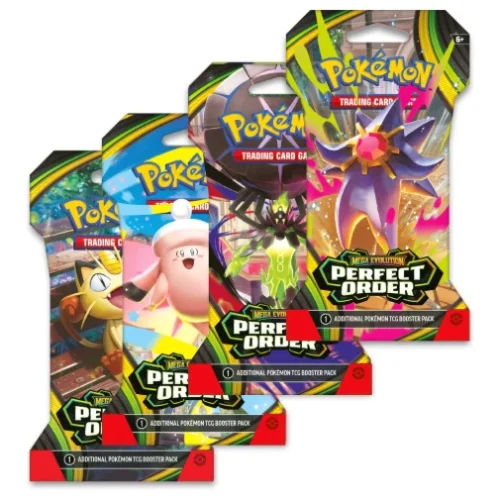 Pokémon Mega Evolution Perfect Order Blister Pack 144 Pack Case