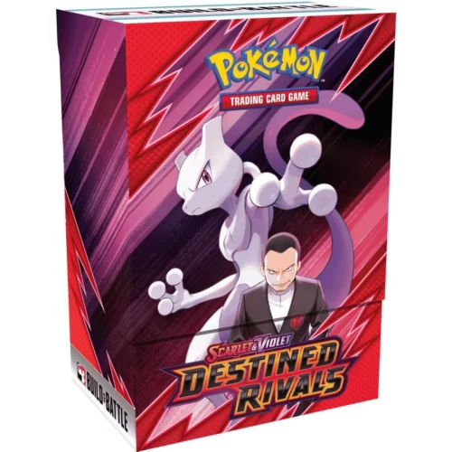 Pokemon Scarlet & Violet Destined Rivals Build & Battle Deck 6 Box Case