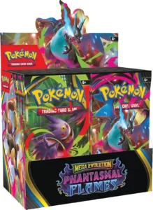 pokémon tcg mega evolution phantasmal flames booster box